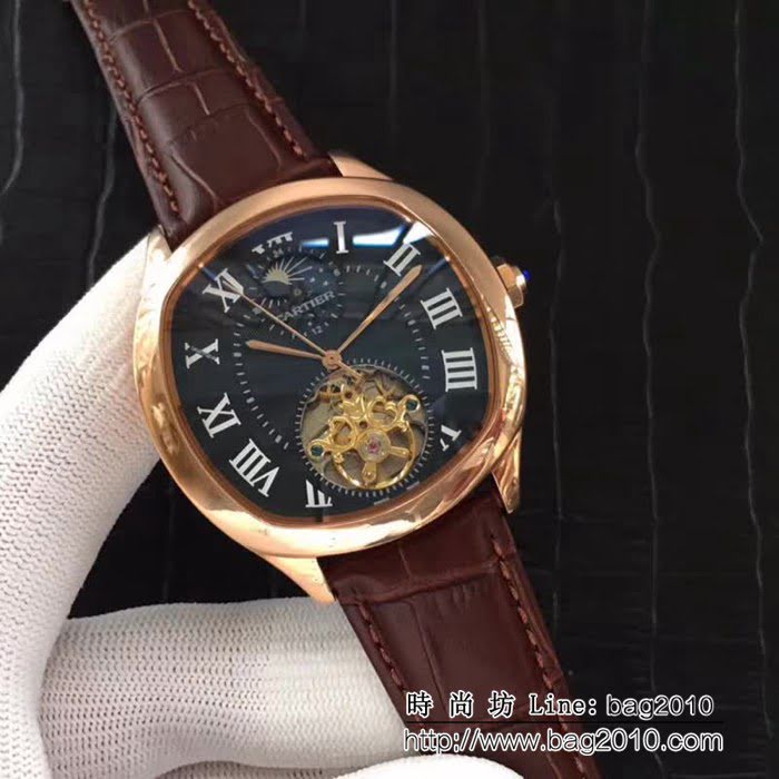 CARTIER卡地亞 熱賣精品 全自動機械男士腕表 WSS3353